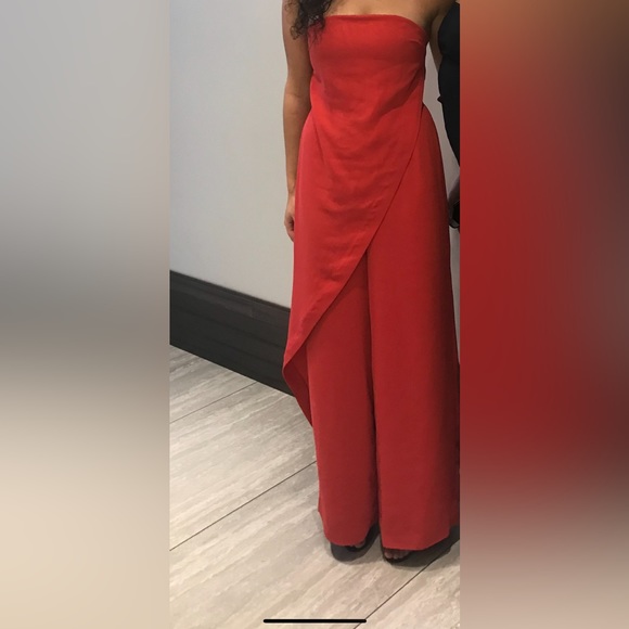 Red jumpsuit, size small, Keepsake - Picture 2 of 4